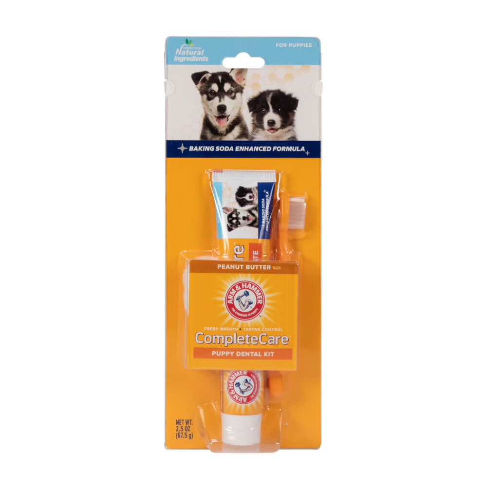 ชุดยาสีฟันสำหรับลูกสุนัข ARM AND HAMMER FB รสพีนัทบัตเตอร์ ขนาด 67.5 กรัม